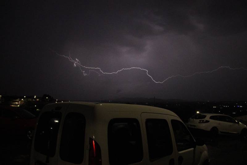tormenta aemet aviso amarillo