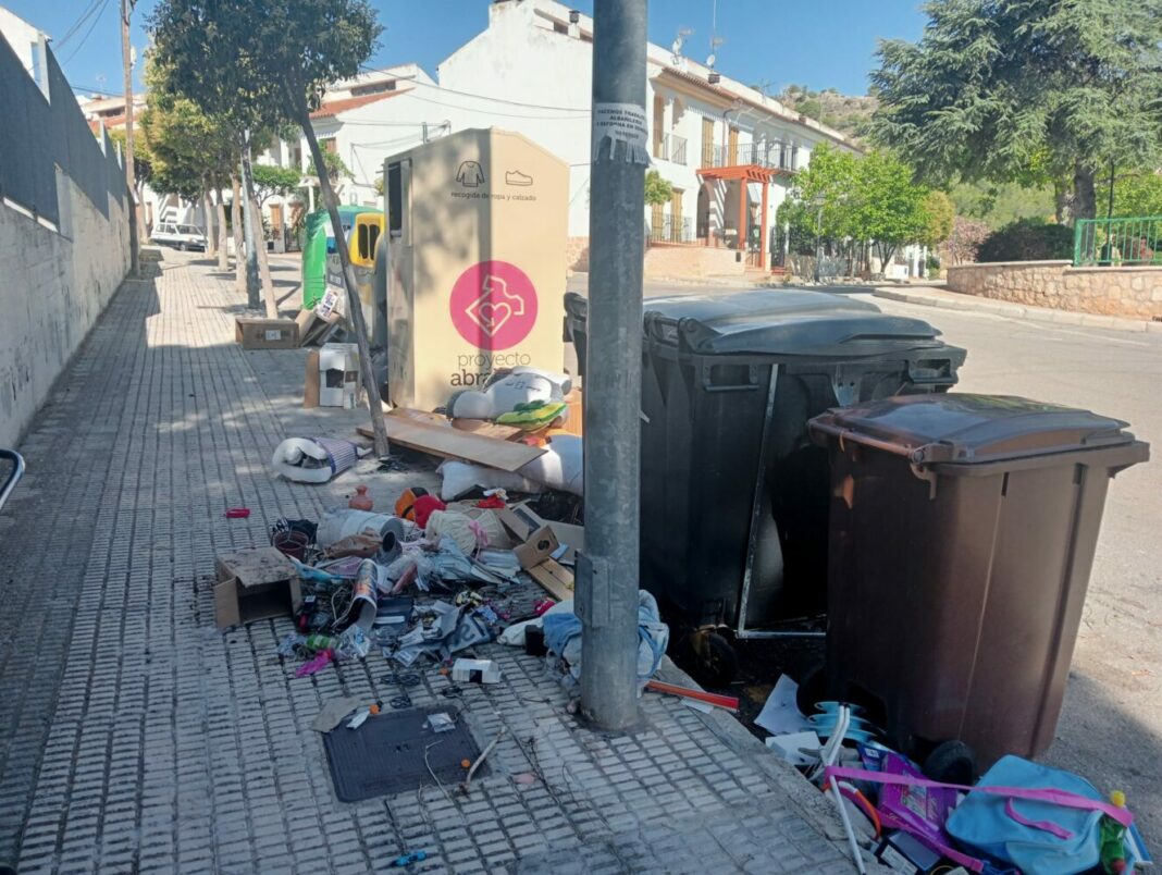 contenedores suciedad