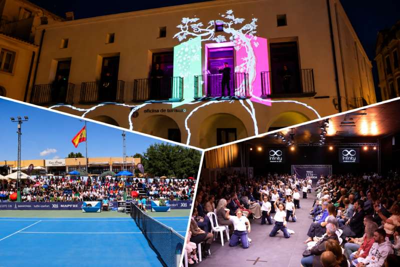 intenso fin de semana con moda, tenis, deporte y la apertura de la Casa de los Arcos