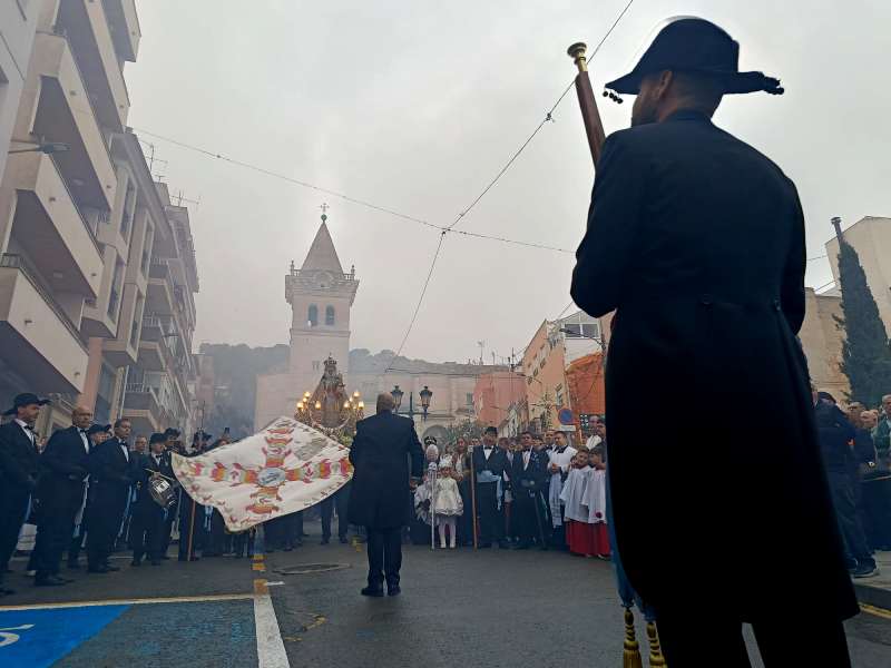 La Virgen de la Fuensanta llena de emoción las calles de Yecla en una visita histórica